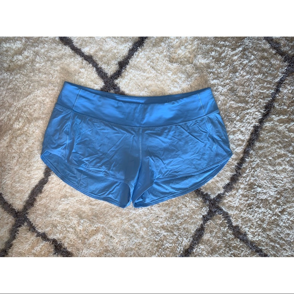 Light Blue LuLulemon Shorts